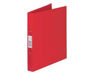 Ring Binders, Budget, 2-Ring, A4, Red