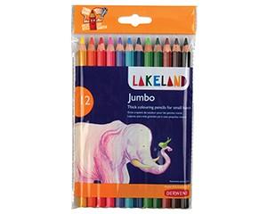 Lakeland Jumbo Pencils, Pack of 12