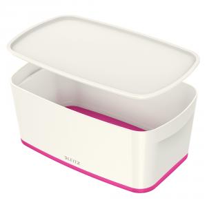 Leitz MyBox Small with Lid, Pink