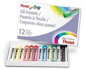 Oil Pastels, Pack of 12