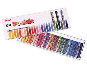 Oil Pastels, Pack of 25