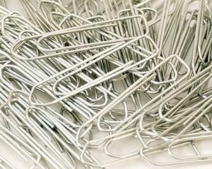 Paper Clips, Plain, No Tear, 22mm, Pack of 100