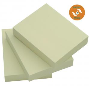 Sticky Note Pads, 100 sheets, 75x125mm, Pack of 12