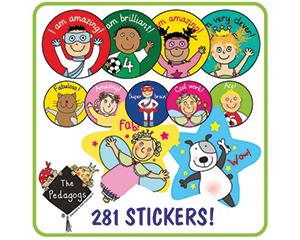 EYFS Stickers Value Pack