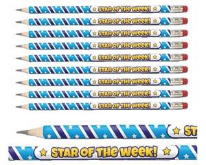 Star of the Week Pencils, Pack of 12, Blue