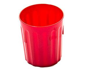 Tumbler, 220ml Polycarbonate, Red, Pack of 10