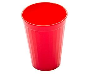Tumbler, 150ml Polycarbonate, Red, Pack of 10