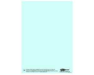 Show-me Boards, Tinted Drywipe, Pack of 5, Plain, Blue