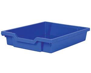 Tray, Single Depth, 427x312x75mm, Blue