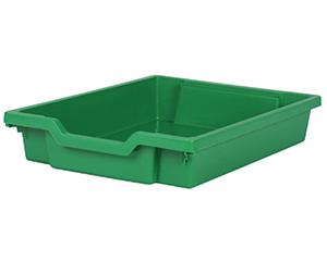 Tray, Single Depth, 427x312x75mm, Green