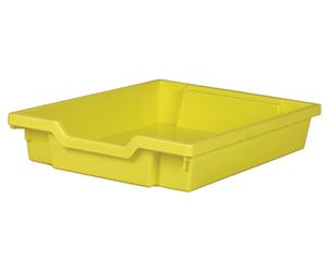 Tray, Single Depth, 427x312x75mm, Yellow
