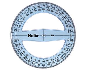 Protractors, 360 degrees, 100mm, Pack of 10