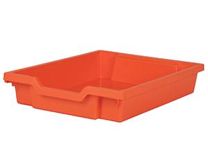 Tray, Single Depth, 427x312x75mm, Orange
