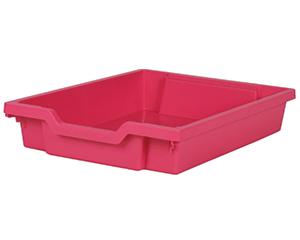 Tray, Single Depth, 427x312x75mm, Pink