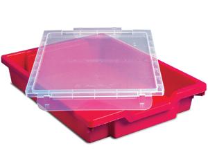 Clip On Translucent Lid, For use with trays