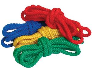 Skipping Ropes, Assorted Colours, Pack of 4