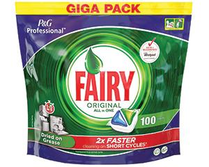 Dishwasher Tablets, Fairy, Pack of 100
