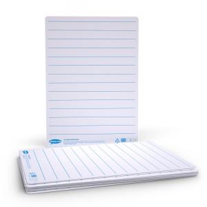 Show-me A4 Lined Mini Whiteboards, Pack of 35