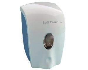 Soft Care Foam Soap Dispenser, White