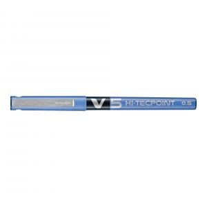 V5 LIQUID INK BLUE FINE LINE ROLLERBALL PEN, PACK OF 12