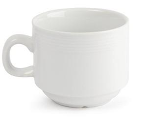 Oympia Pattern, White, Stacking Cup