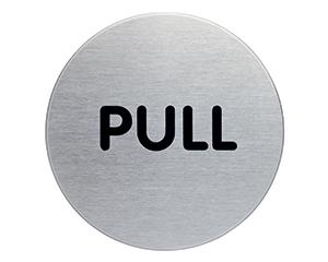 Pictogram Sign, Pull
