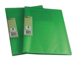 Display Book, A4, 30 Pockets, Vivid Green
