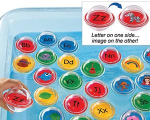 Float and Find Alphabet Balls, Pack of 26
