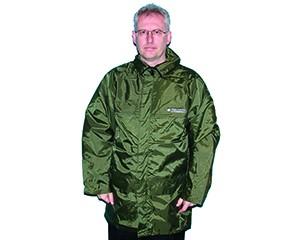 Waterproof Breathable Jacket, ERYC Logo, Dark Green, Medium