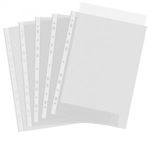 Punched Pockets, Pack of 100, A4 Recycled