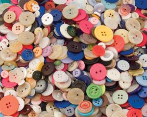 Buttons, 500g bag