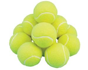 Tennis Balls, Practice Quality, Pack of 12