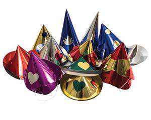 Party Hats, Medium Size, Pack of 72