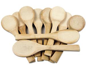 Wooden Spoons, Pack of 10