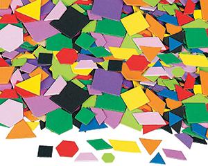 Peel and Stick Foam Shapes, Assorted, Pack of 400
