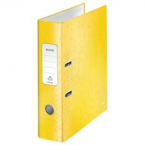Leitz 180° WOW Laminated Lever Arch File, Yellow