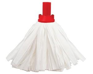 Mop Head, Big White - Excel, Red