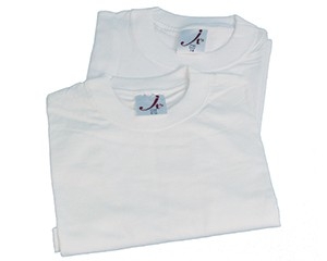 White Cotton Children's T-Shirts
