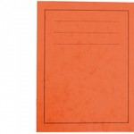 Exercise Books, A4, 80 Pages, Pack of 50, Ruled 10mm Squared, Orange Coversabc