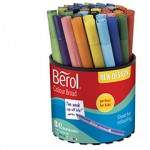 Berol Colour Broad Markers, Tub of 42, Assorted Coloursabc