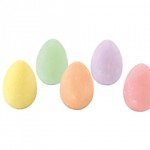 Chalk Eggs, Pack of 6abc