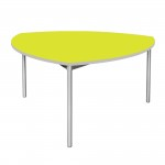 Gopak Enviro Table, Shield, 1500mm x 710mm (H), Acid Greenabc