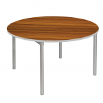 Gopak Enviro Table, 1200mm Round, 710mm,  Teakabc
