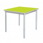 Gopak Enviro Table, 750x750x710mm, Acid Greenabc