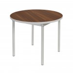 Gopak Enviro Table, Round, 900mm Dia x 710mm, Teakabc