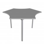 Gopak Enviro Link Table, 1200mm Dia. x710mm (H), Stormabc