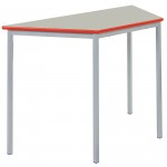 Fully Welded Tables, Trapezoidal, 1200x600x460mmabc