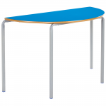 Crushed Bent Table, Semi-Circular, DxH: 1200x640mmabc