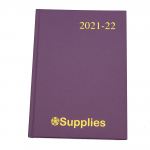 Education Year Diaries, Week to View, A5, Purpleabc