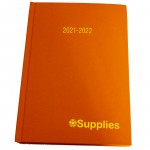 Education Year Diaries, Day to a Page, A5, Orangeabc